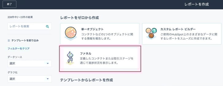 HubSpot商談ステージ遷移率01