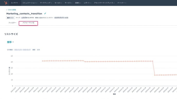 HubSpotマーケティングコンタクト12