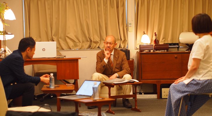 エムズシステム株式会社｜右からエムズシステム 河西様、三浦様、トライエッジ 中野、向佐