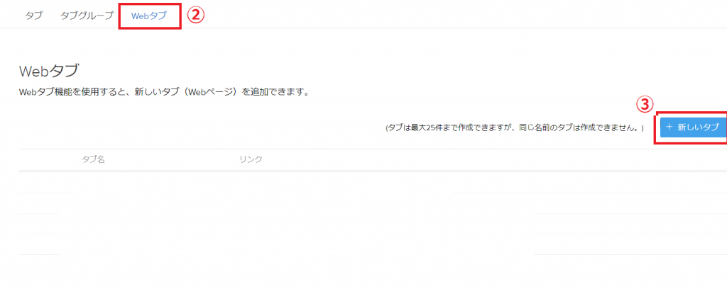 Zoho CRMの「WEBタブ」の設定方法の画像2