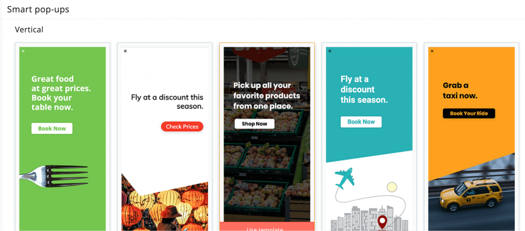 Zoho MarketingHub ポップアップ07